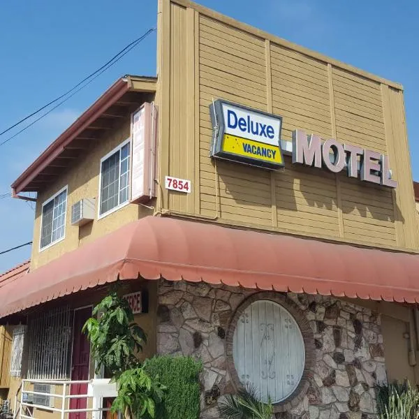 Deluxe Motel, Los Angeles Area，位于唐尼的酒店