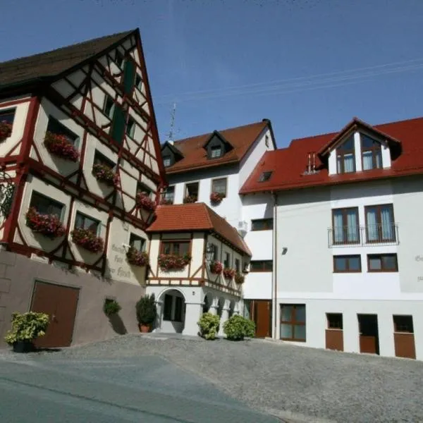 加斯霍夫组和斯酒店***S，位于Frankenhofen的酒店
