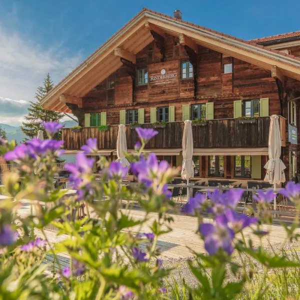 瑞德包瑞士高山小屋旅馆，位于萨嫩的酒店