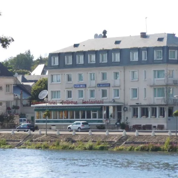 Hôtel Le Bellevue Montrichard 3 étoiles，位于Bourré的酒店