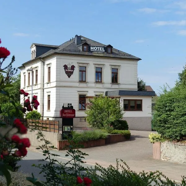 利特古特酒店，位于Lichtenwalde的酒店