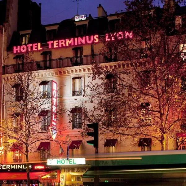 里昂终点酒店，位于马恩河畔莱佩尔勒的酒店