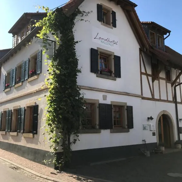 Landhotel Kallstadt，位于Niederkirchen bei Deidesheim的酒店