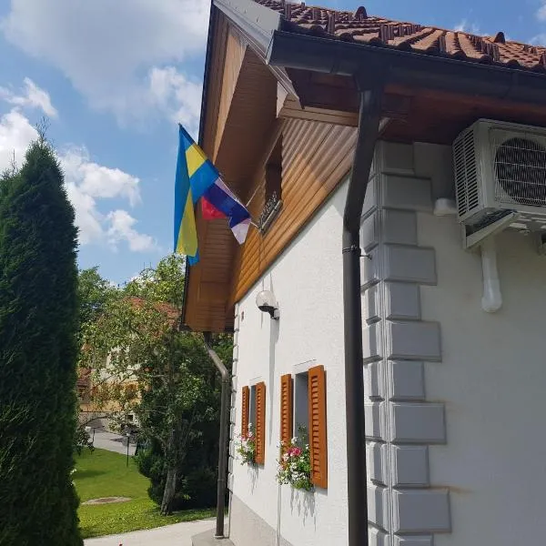 Domačija Vodnik & Apartments，位于戈雷尼斯卡地区采尔克列的酒店