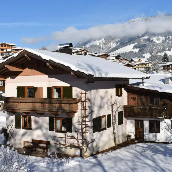 Ferienhaus am Gebraweg in Fieberbrunn in Tirol - Saalbach, Leogang, Hochfilzen, Kitzbühel，位于罗孚尔的酒店