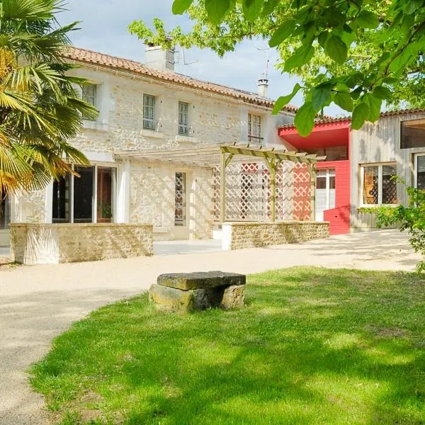 La Ferme du Marais Poitevin - Chambre d'hôtes，位于Bouillé-Courdault的酒店