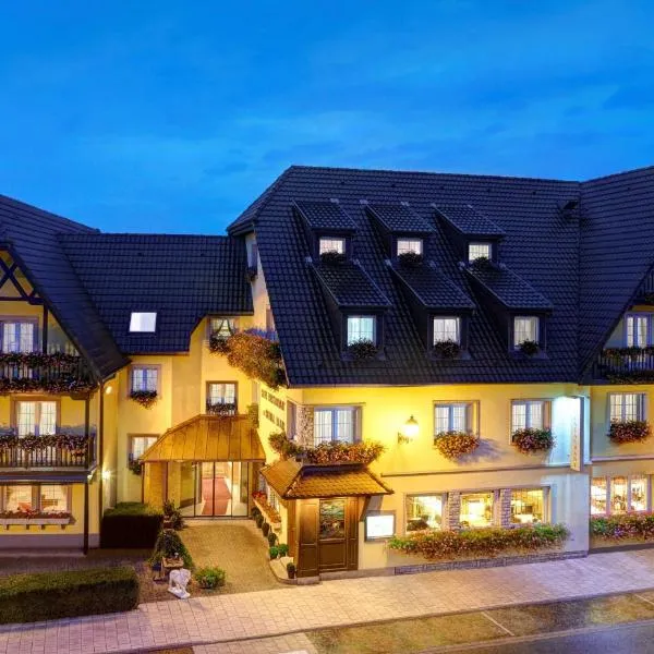 Best Western Plus Au cheval Blanc à Mulhouse，位于巴德尚的酒店