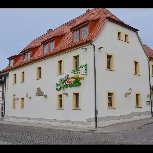 Pension Gasthaus Zur Forelle，位于Teutschenthal的酒店