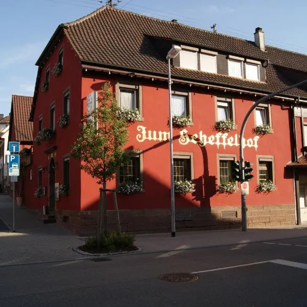 Zum Scheffelhof，位于毛尔布龙的酒店