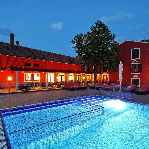 多纳特别墅酒店，位于Vrulje的酒店