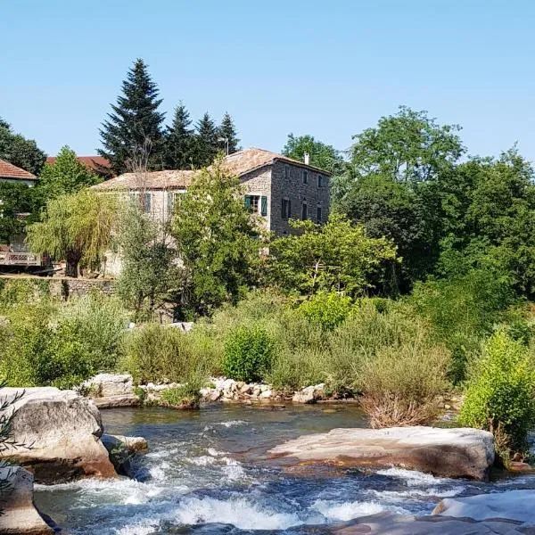 Gite Le Moulin de Rosieres Moulin Champetier，位于Rosières的酒店