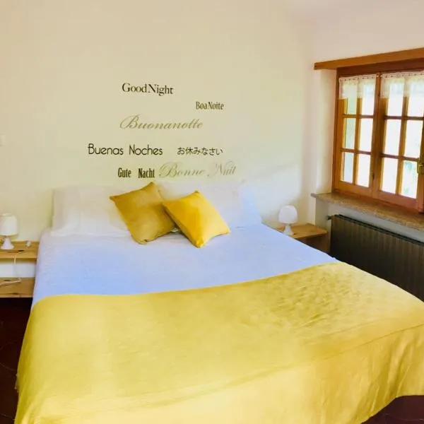 Gold Cave casa vacanze relax nel bosco appartamenti，位于Cantoira的酒店