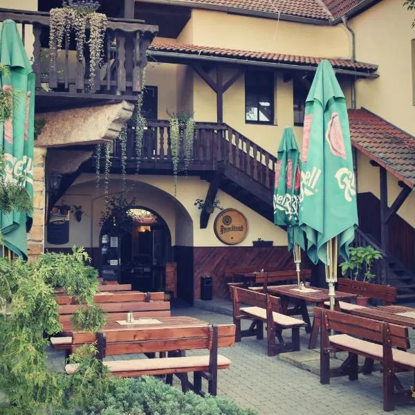 优达沃米德维库酒店，位于Boleboř的酒店