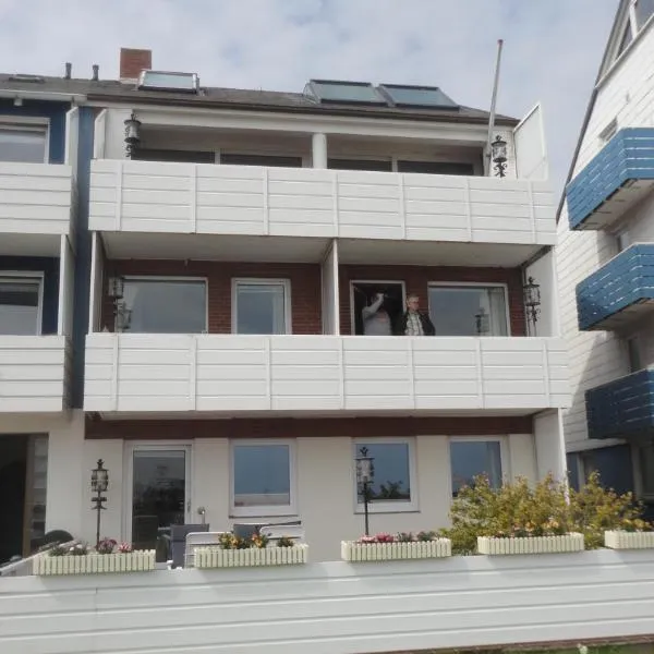 Ferienwohnung Ol Komede Wai 12c，位于黑尔戈兰岛的酒店