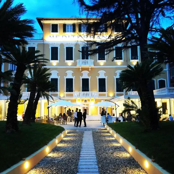 易默思奥地中海Spa酒店，位于圣玛格丽塔-利古雷的酒店
