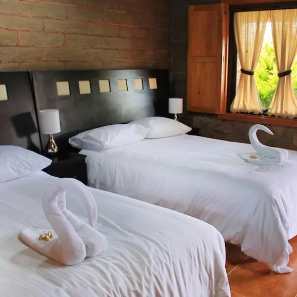 HOTEL Y CABAÑAS MOUNTAIN LODGE，位于Jicolapa的酒店