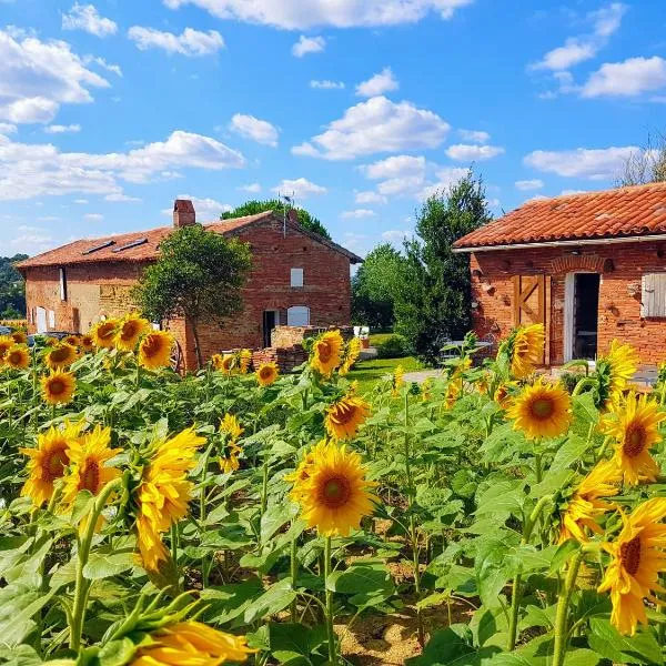 Les Hauts de Sames，位于Baziège的酒店