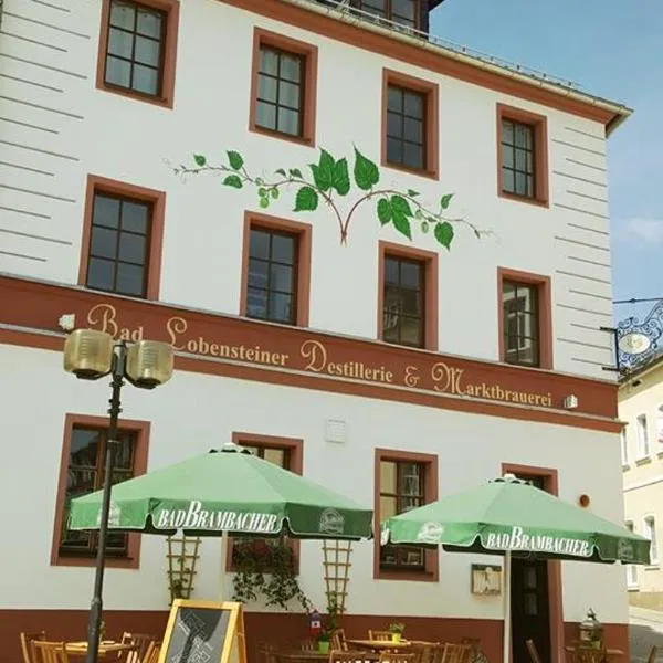 Hotel Marktbrauerei，位于Remptendorf的酒店