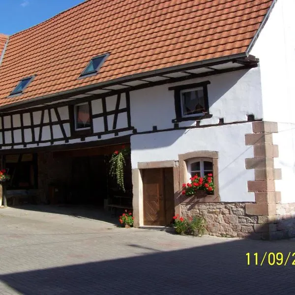 GÎte rue de l'Ange，位于Hunspach的酒店