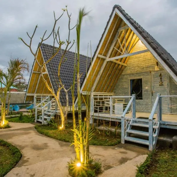 D'Yuki Huts Lembongan，位于蓝梦岛的酒店