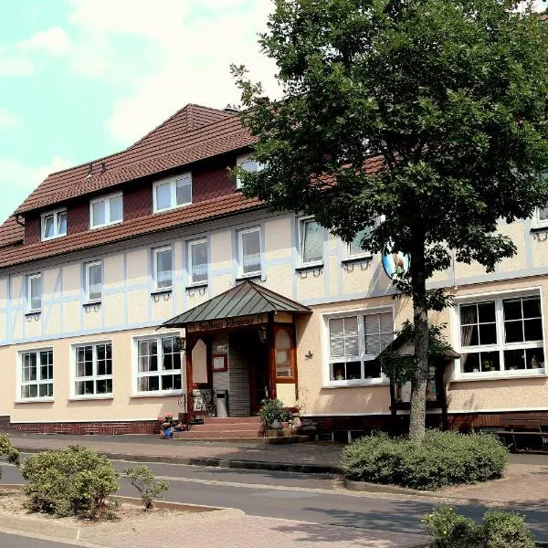 Gasthaus Johanning eK，位于Delliehausen的酒店