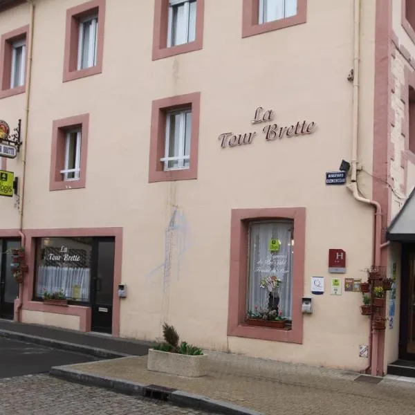 Logis Hôtel et Restaurant La Tour Brette，位于Villiers-le-Pré的酒店