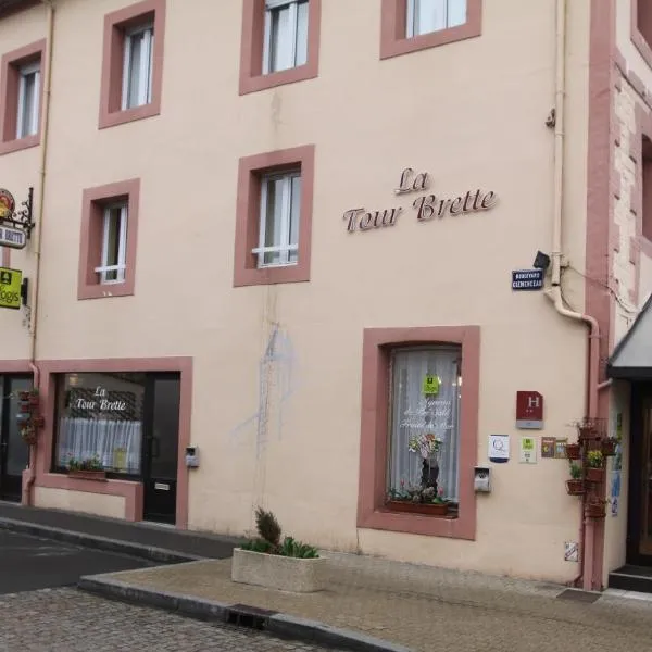 Logis Hôtel et Restaurant La Tour Brette，位于蓬托尔松的酒店