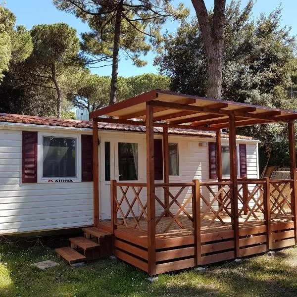 Victoria Mobilehome in Camping Mare e Pineta，位于马里纳－迪拉文纳的酒店