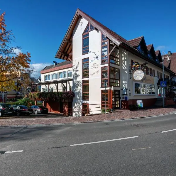 Hotel zur Post，位于泰克山麓魏尔海姆的酒店