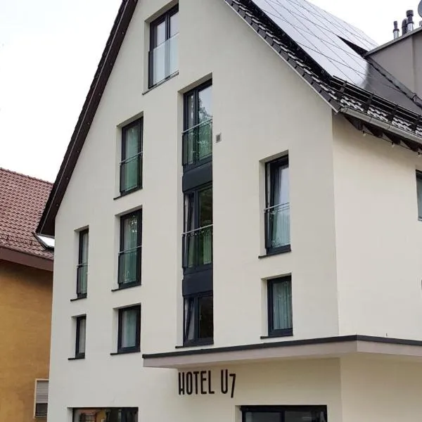 Hotel U7，位于Kirchentellinsfurt的酒店