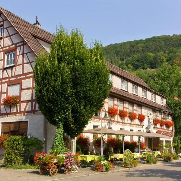 Gasthof Restaurant Hirsch，位于Nellingen的酒店