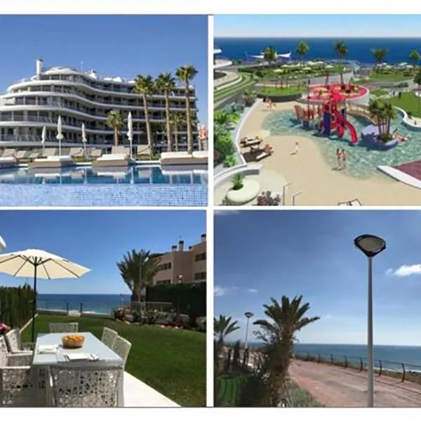 Infinity luxury sea view apartment with private garden，位于阿勒纳勒斯德尔索尔的酒店