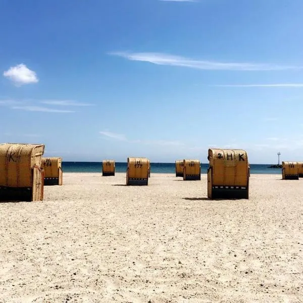 Muschelnische Strandhaferweg，位于Presen的酒店