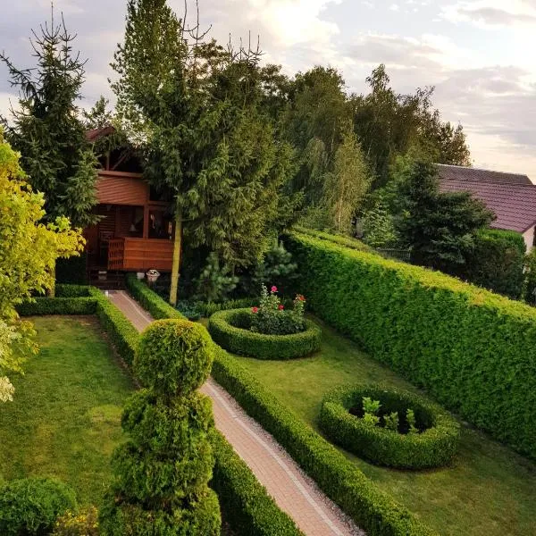 Verde Land - Drewniany domek na wsi，位于Osiek Mały的酒店