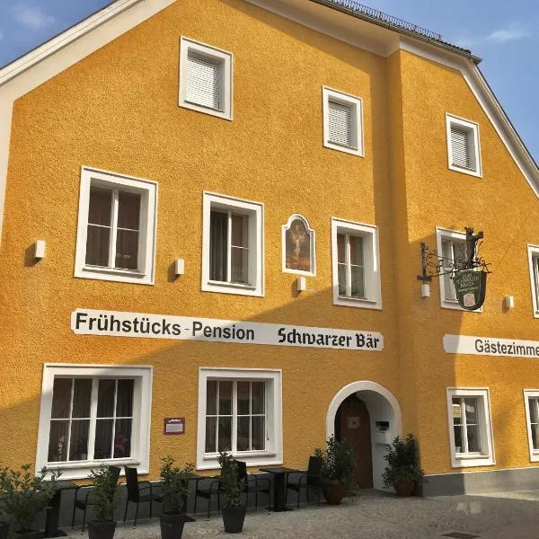 Gasthof-Pension Schwarzer Bär，位于Allhartsberg的酒店