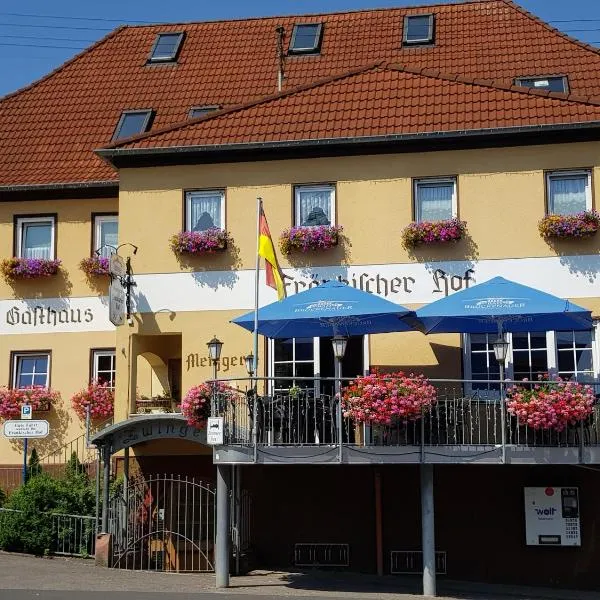 Fraenkischer Hof，位于Zeitlofs的酒店