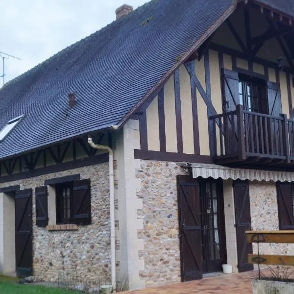 Maison au calme à la campagne，位于Sainte-Barbe-sur-Gaillon的酒店
