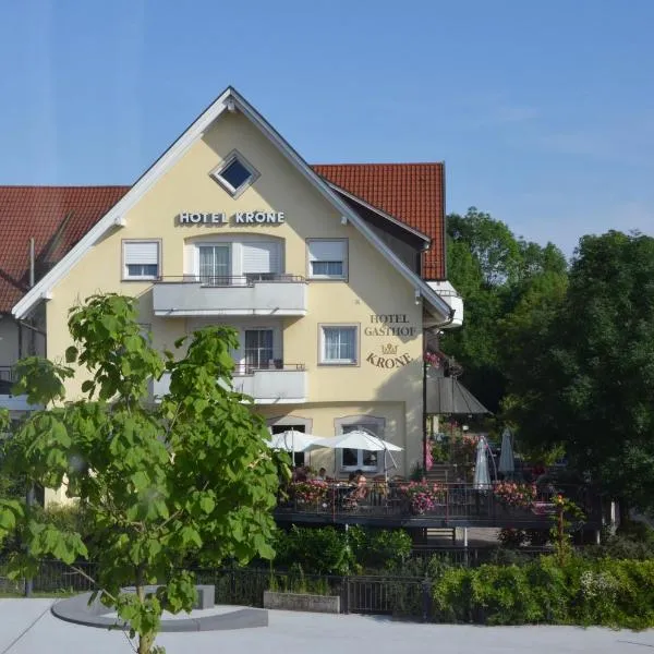 Hotel KRONE Kressbronn am Bodensee，位于博登湖畔克雷斯波洛的酒店