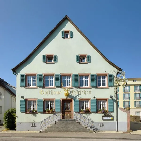 Hotel Hirschen in Freiburg-Lehen，位于弗莱堡的酒店