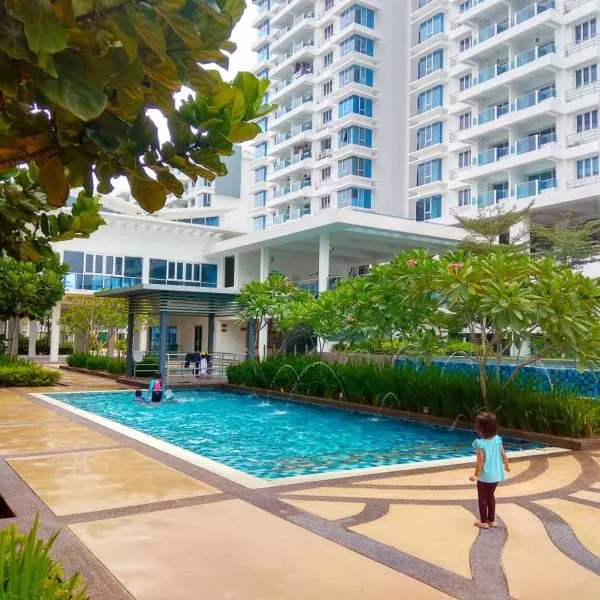 Putra 1 Pool Homestay Bandar Seri Putra，位于Kampong Sungai Buah的酒店
