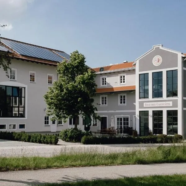 Brauerei Gaststätte Stierberg，位于Buchbach的酒店