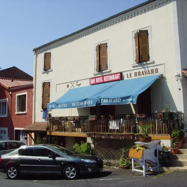 布拉瓦德酒店，位于Le Breuil-sur-Couze的酒店