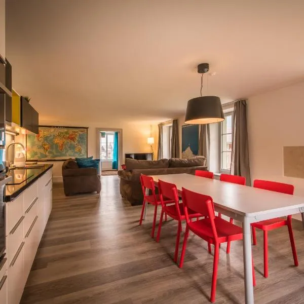 Dependance Penthouse，位于因特拉肯的酒店