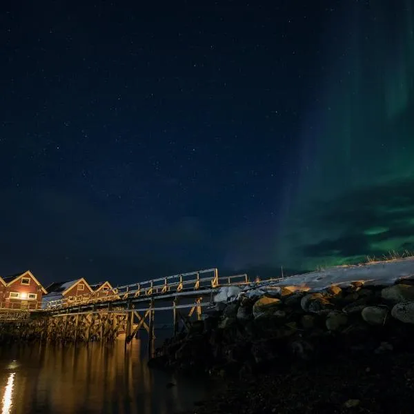 Vannøy Sport og Havfiske，位于Vannvåg的酒店