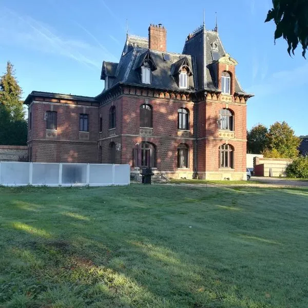 Chateau Gruchet Le Valasse，位于唐卡维尔的酒店