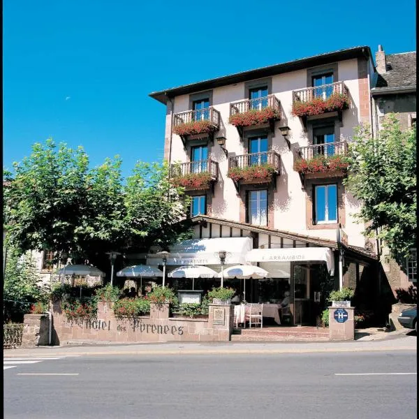 比利牛斯酒店，位于圣让皮耶德波尔的酒店