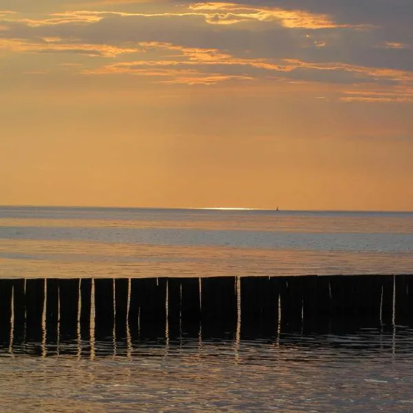 Exkl_ App_ Buhne_ Kamin_ W_LAN_ 25，位于伯尔格伦德-雷特维施的酒店