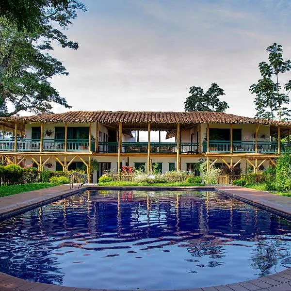 Hacienda Bambusa，位于El Caimo的酒店