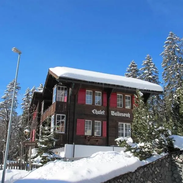 Chalet Waldesruh 3 Zimmerwohnung，位于阿罗萨的酒店