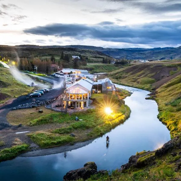 冰霜火焰酒店，位于Þorlákshöfn的酒店